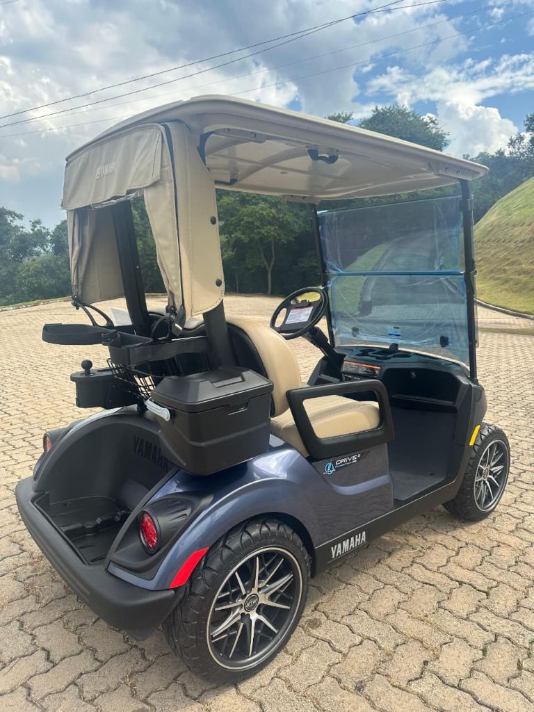 Yamaha Azul Traseira